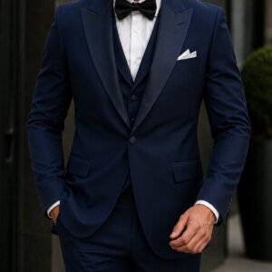 Kostum Premium Navy Ceremony – Tuxedo me Jelek