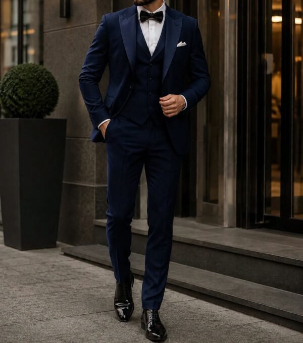 Kostum Premium Navy Ceremony – Tuxedo me Jelek