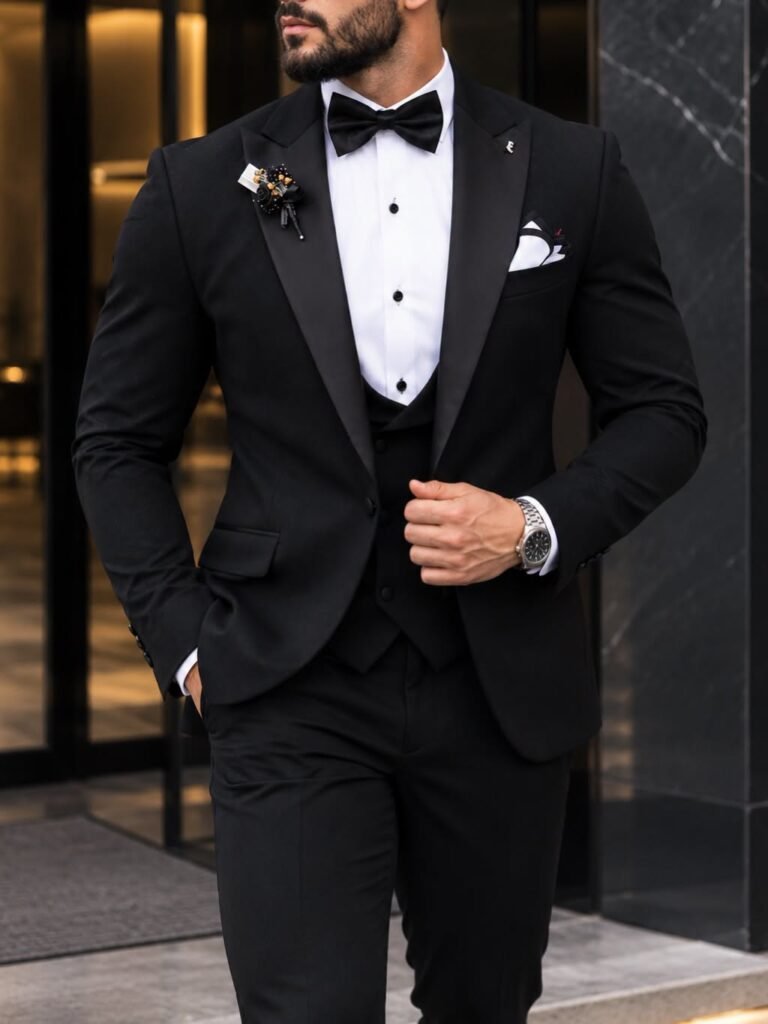 Tuxedo Premium Ceremony Black – 3 Piece