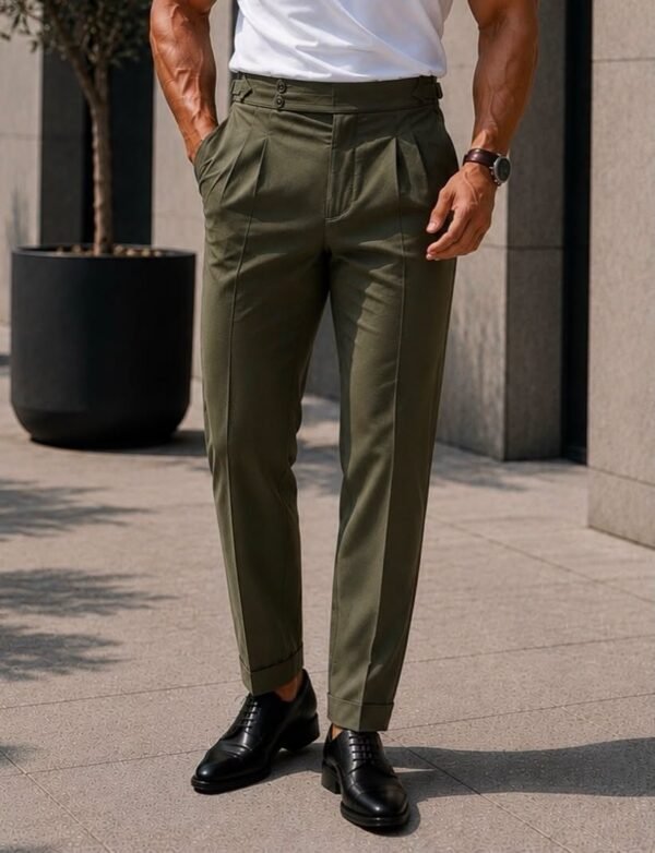 Pantallona Premium Italian Pleated Fit