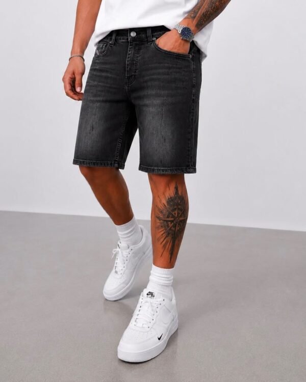 Shorce Xhinsi Premium Black Washed – Relaxed Fit