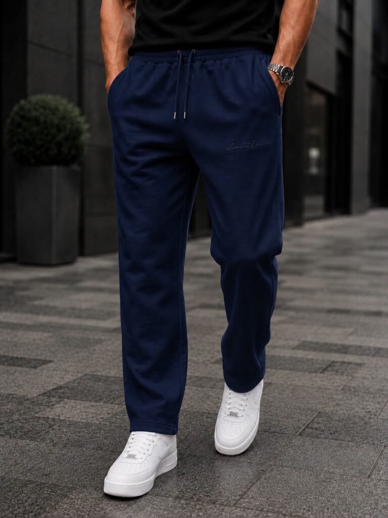 Pantallona Jogger Premium Limited Edition – Dark blue thumbnail 2