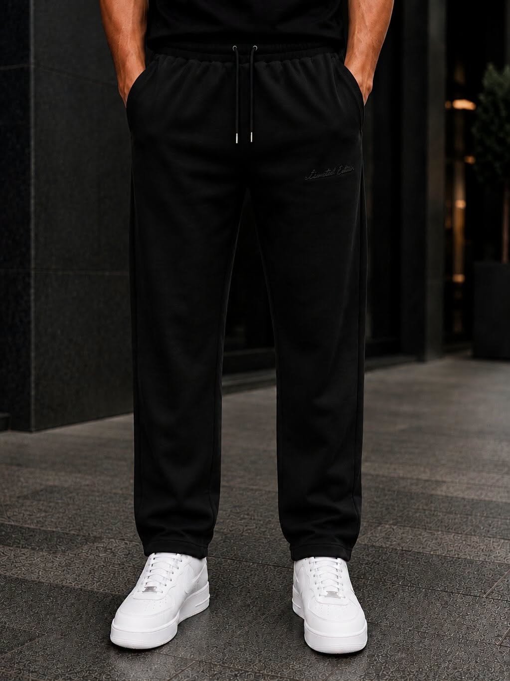 Pantallona Jogger Premium Limited Edition – Të Zeza