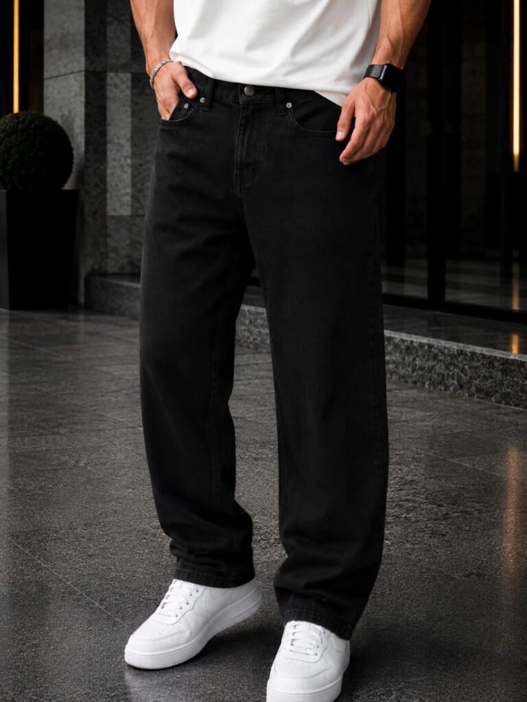 Xhinse Premium Black – Relaxed Fit