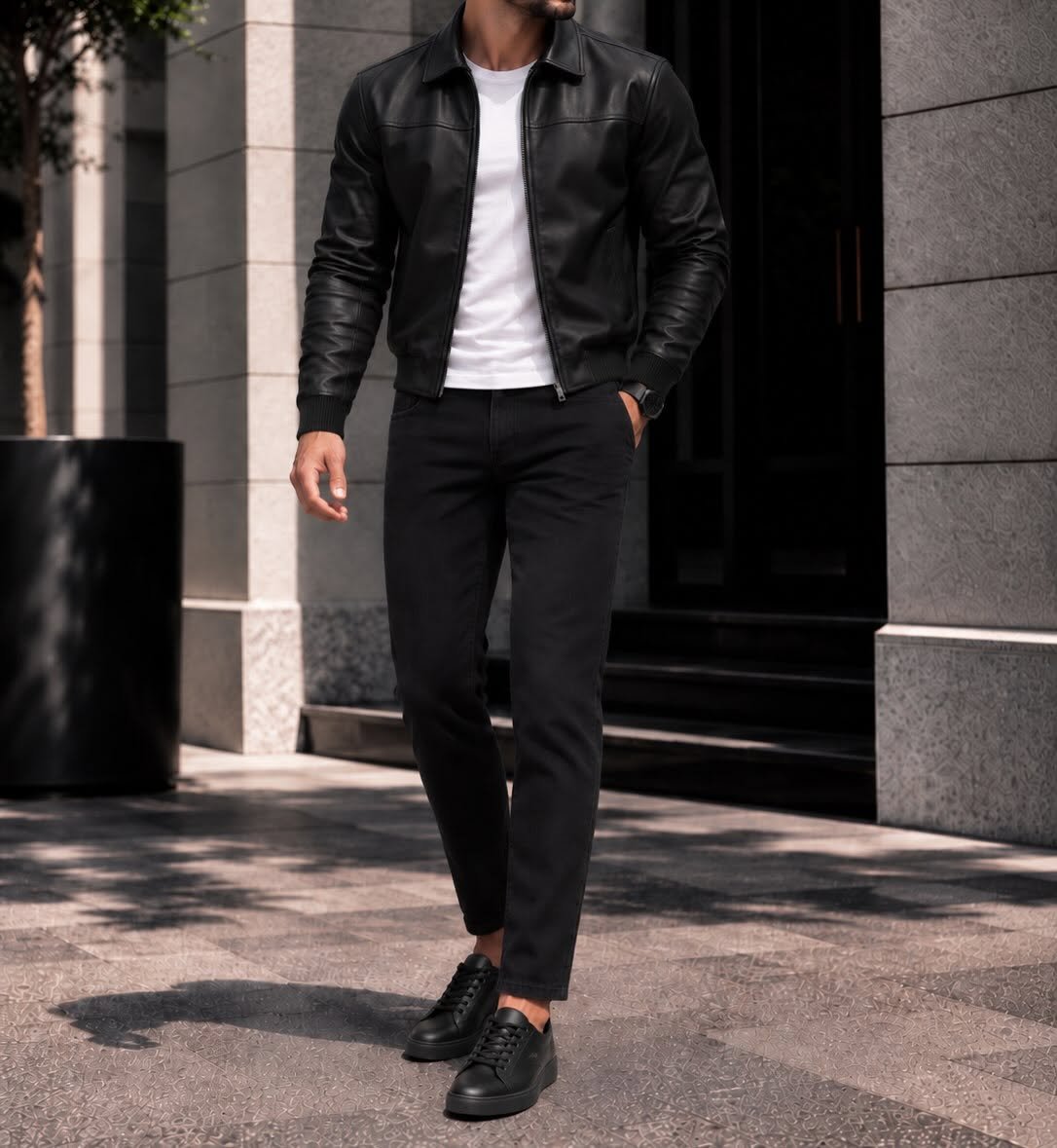Urban Leather Outfit
