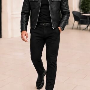 Premium Eco-Leather Jacket