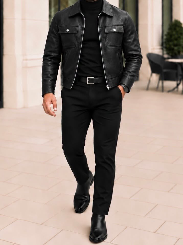 Premium Eco-Leather Jacket