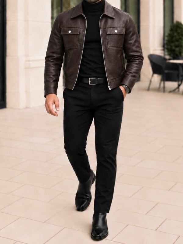 Premium Eco-Leather Jacket