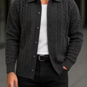 Cable-Knit Cardigan – Urban Heritage Edition