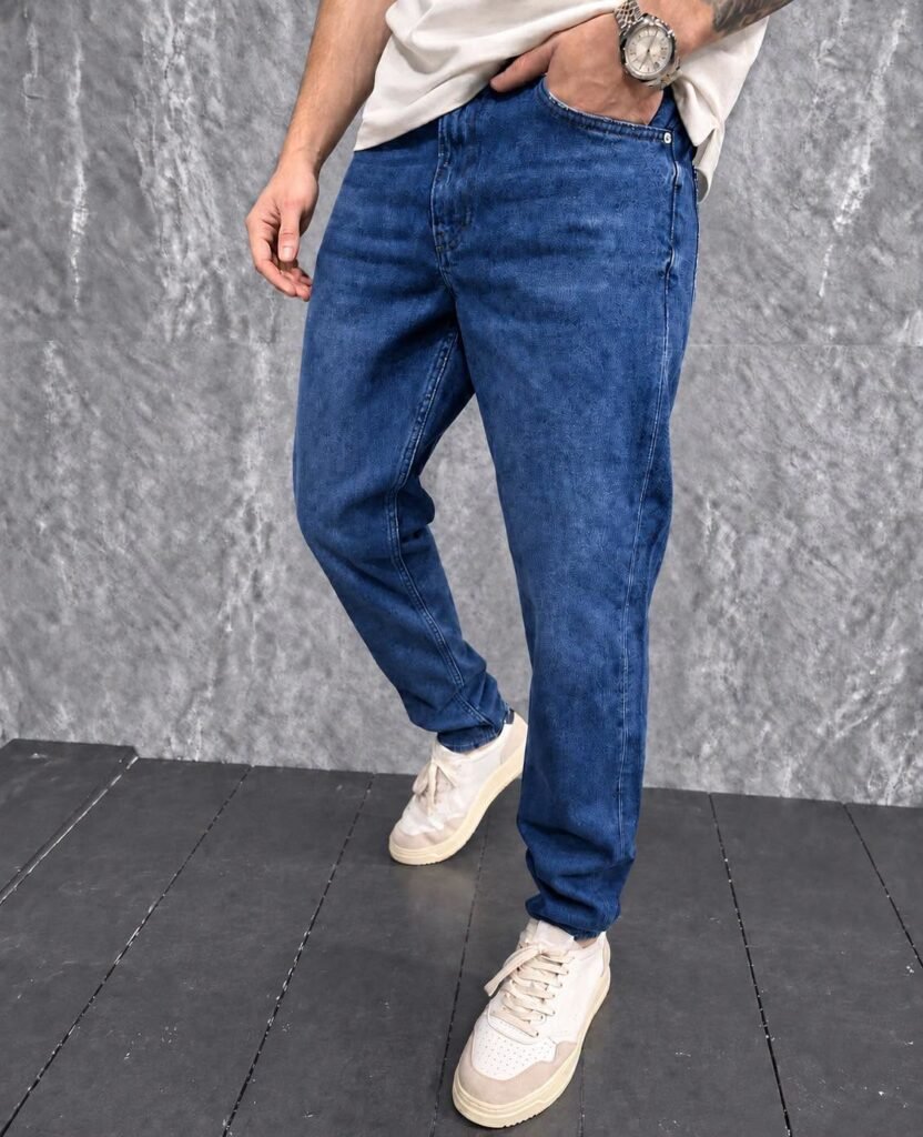 Premium Textured Relaxed Fit Jeans