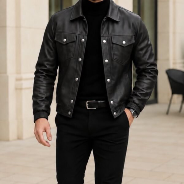 Premium Eco-Leather Jacket