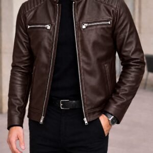PREMIUM LEATHER BIKER JACKET – SIGNATURE EDITION