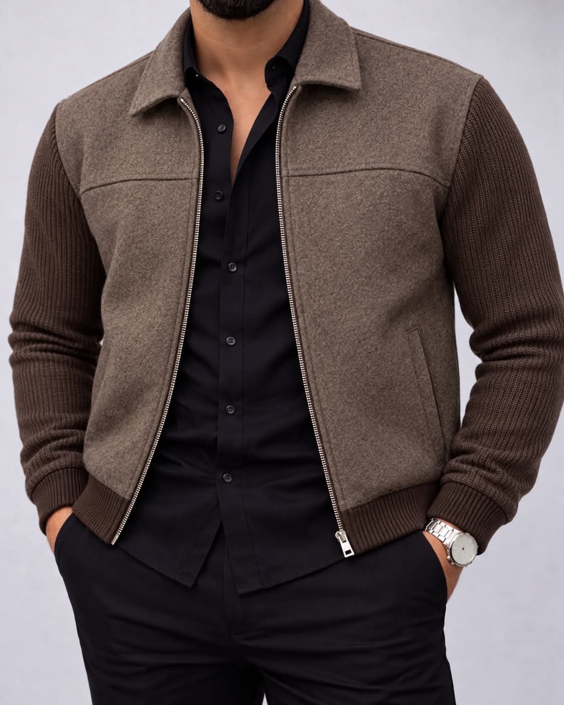 PREMIUM BOMBER JACKET | A Refined Urban Essential