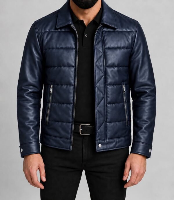 Premium Quilted Leather Jacket