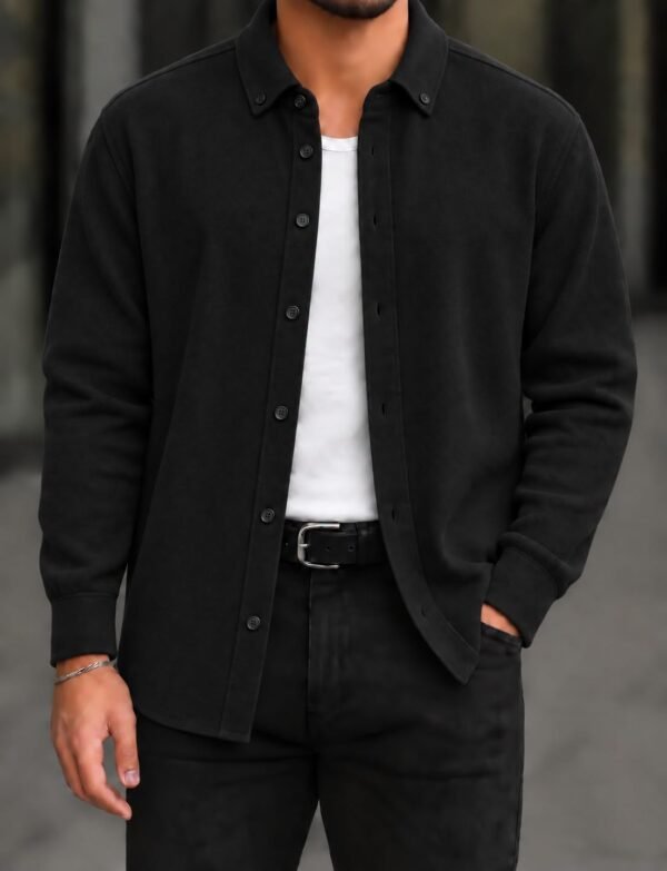 Premium Button-Down Overshirt