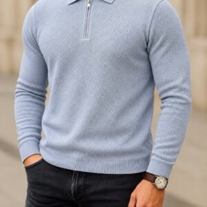 Polo Triko me Zinxhir – Premium Edition