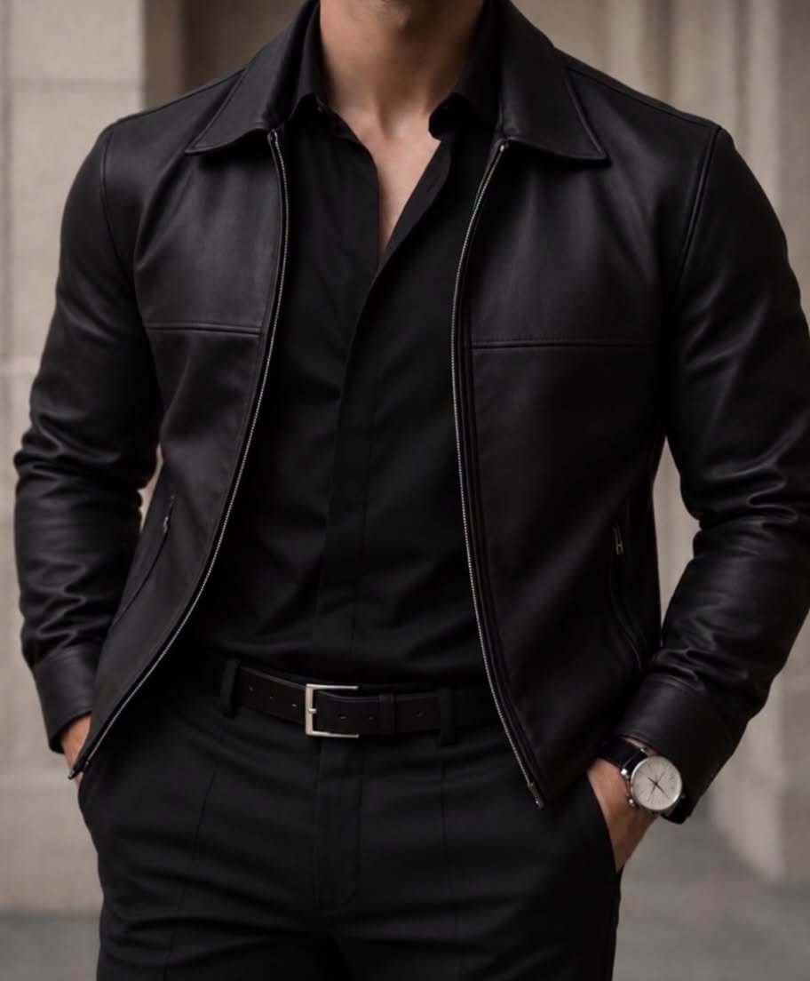 Leather Jacket – Classic Elegance