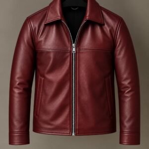 Classic Leather-Look Jacket – Timeless Urban Style