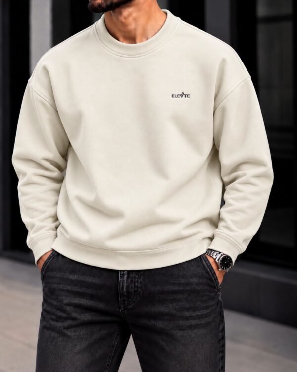 ELEVATE Oversized Sweatshirt – Minimalist Style