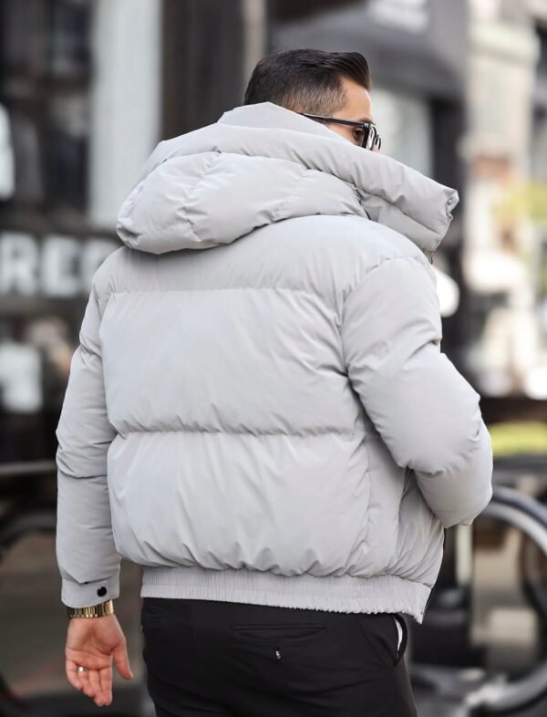 Men’s Hooded Puffer Jacket – Urban Winter
