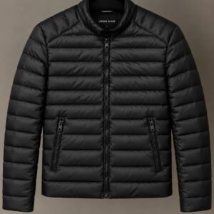 Essential Black Quilted Puffer Jacket