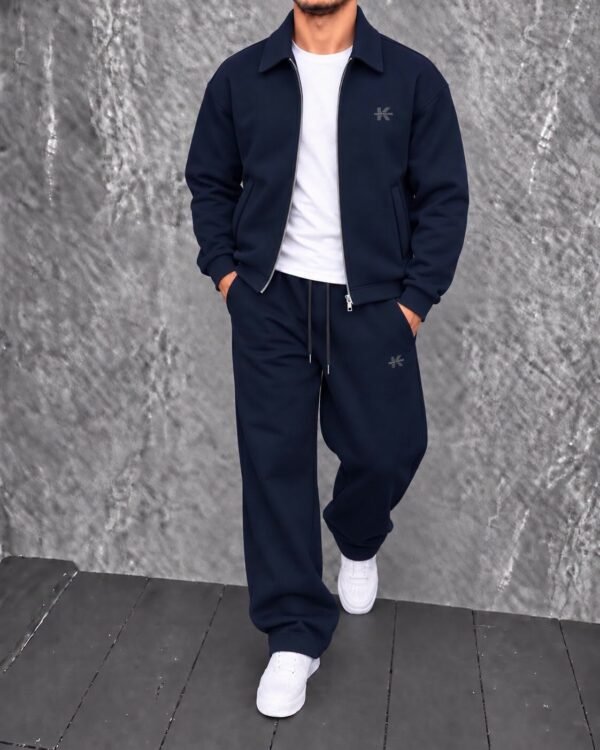 Essential Collared Tracksuit – Relaxed Fit