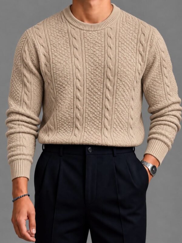 LUXURY HERITAGE CABLE KNIT