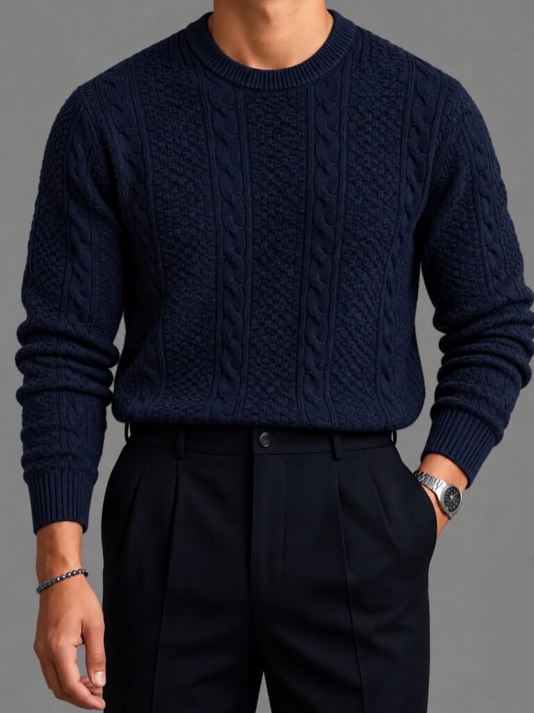 LUXURY HERITAGE CABLE KNIT