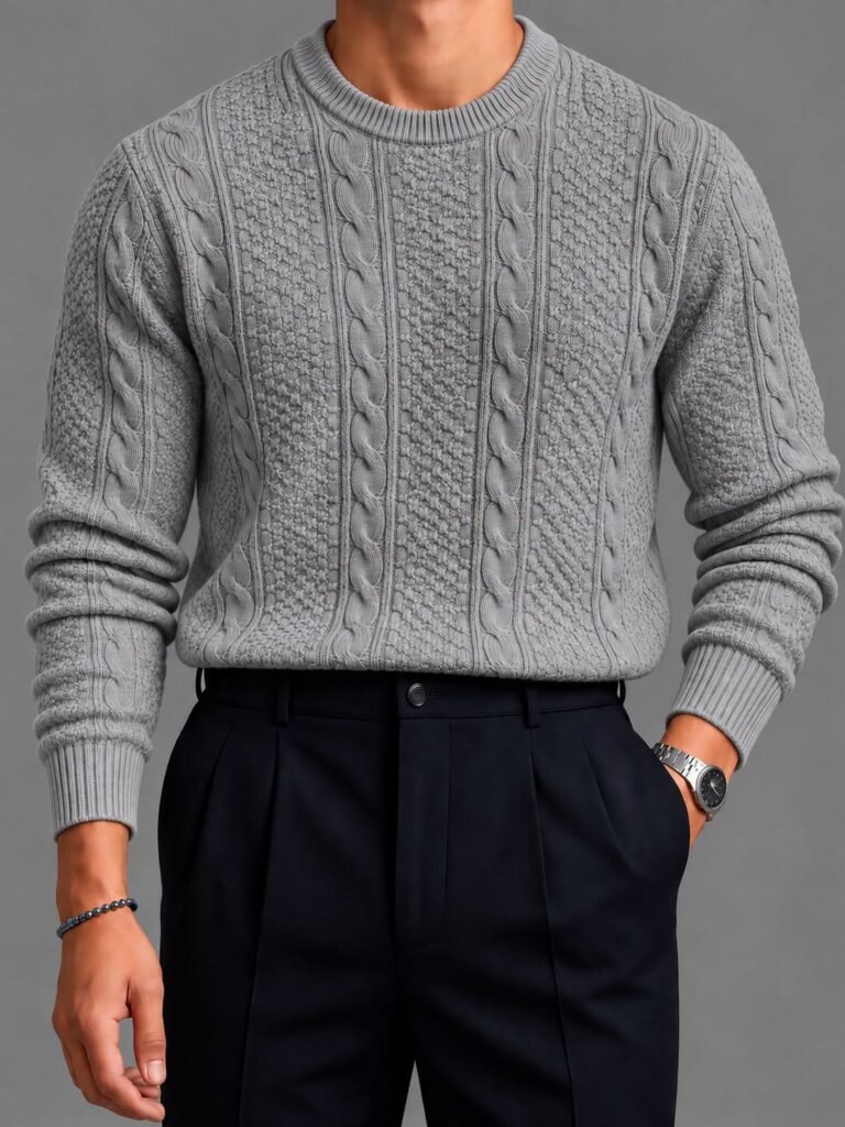 LUXURY HERITAGE CABLE KNIT thumbnail 5