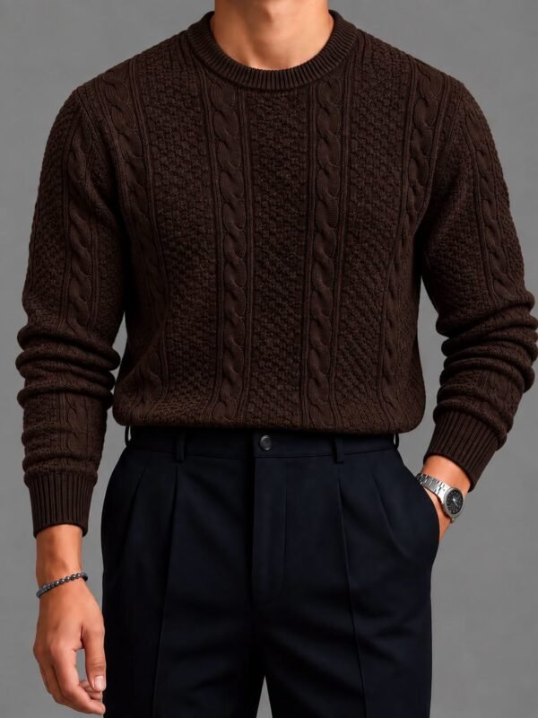 LUXURY HERITAGE CABLE KNIT