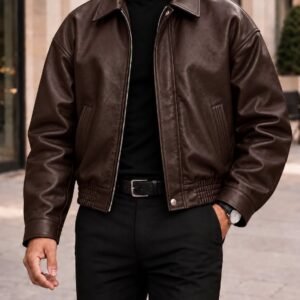 LUXURY OVERSIZED BOMBER