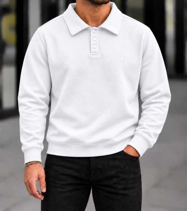 PREMIUM SIGNATURE POLO SWEATSHIRT