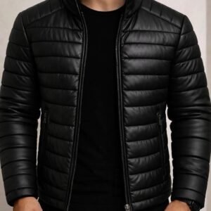 LUXURY SIGNATURE QUILTED RACER JACKET