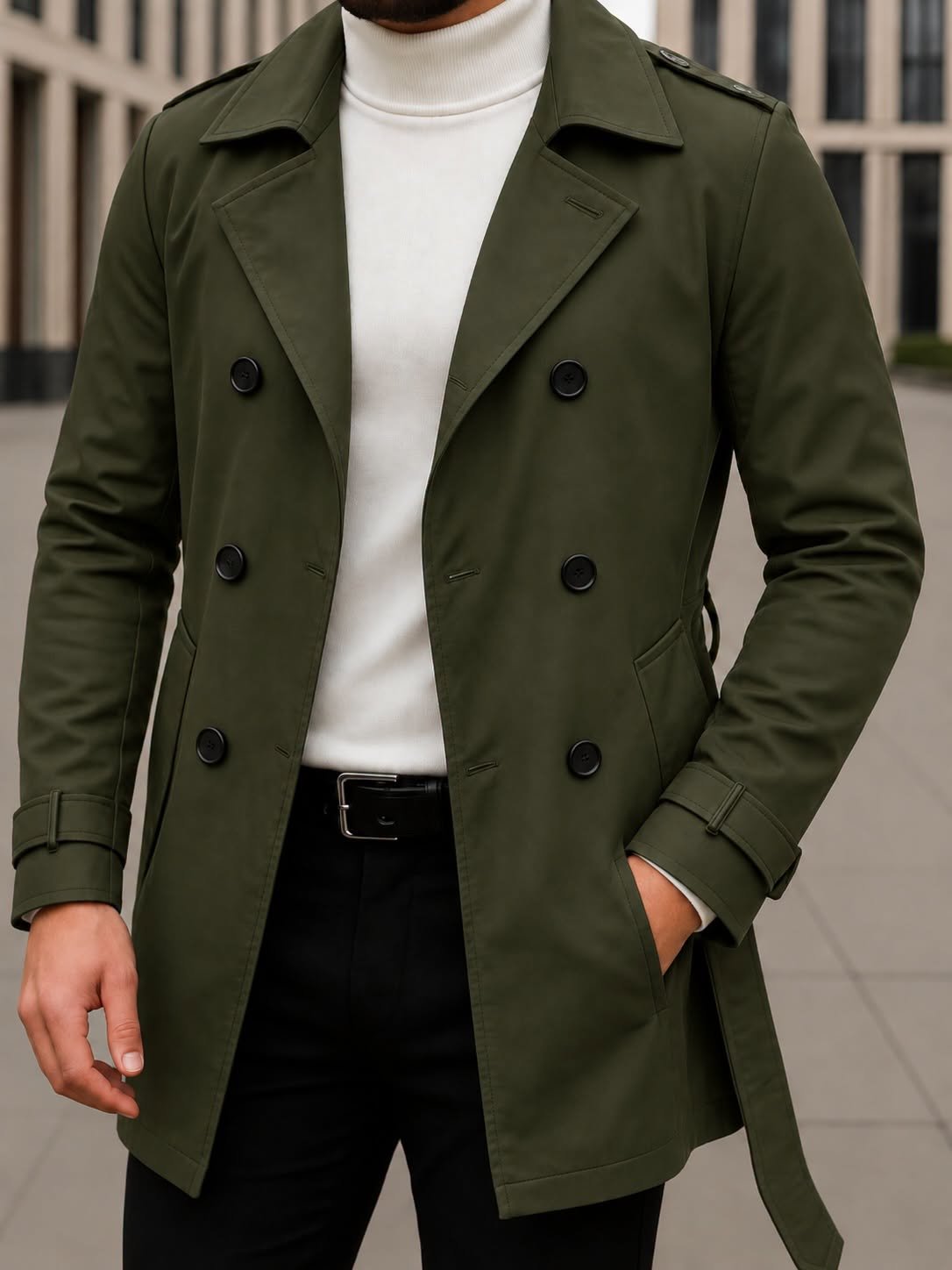 Heritage – Double-Breasted Trench Coat