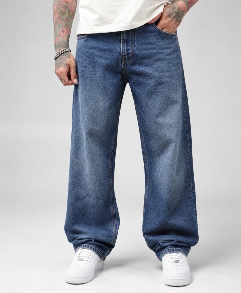 Men’s Baggy Jeans – Contemporary Denim